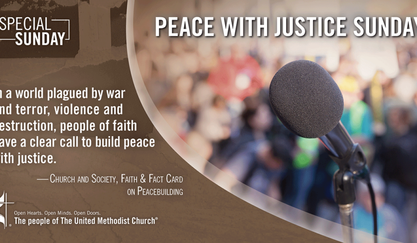 Peace with Justice Sunday
